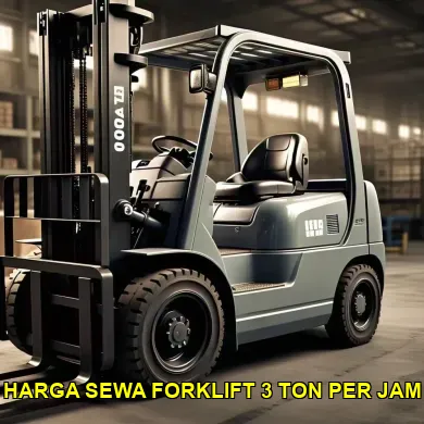 harga sewa forklift 3 ton per jam